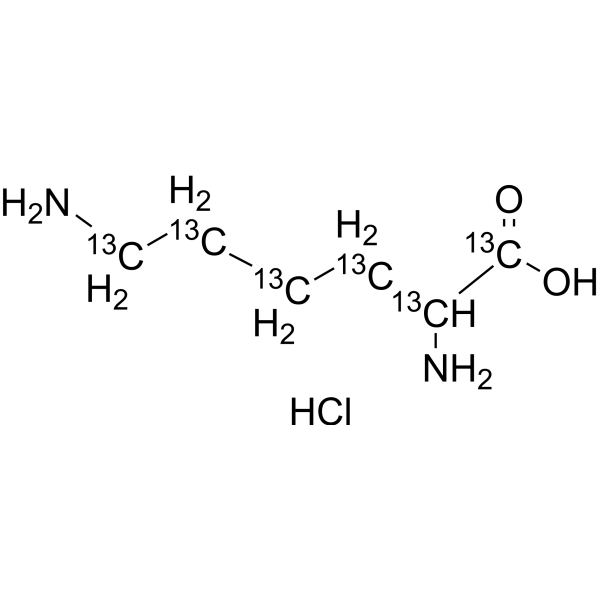 DL-Lysine-13C6 hydrochloride ((±)-2,6-Diaminocaproic acid-13C6 hydrochloride)